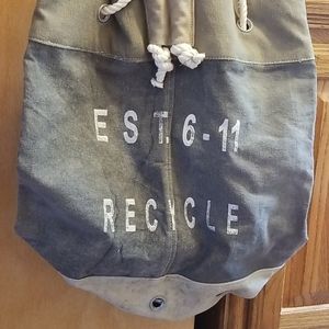 Mona B. canvas bag- Est. 6-11 Recycle. NWOT